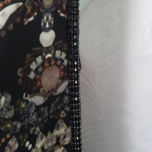 Ted Baker Esmira Crystal Embellished Jewel Print Tunic Dress Size 0 - Picture 11 of 12